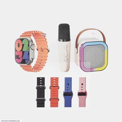 Smart Wristband with 4 Pcs Adjustable Bands - Bluetooth 5.3 Connectivity