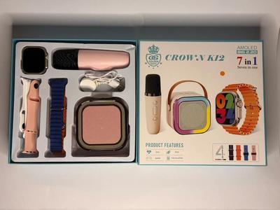 Smart Wristband with 4 Pcs Adjustable Bands - Bluetooth 5.3 Connectivity