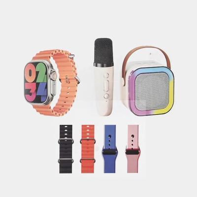 Smart Wristband with 4 Pcs Adjustable Bands - Bluetooth 5.3 Connectivity