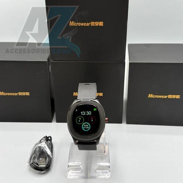 Microwear 2024 Smart Watch with Blood Pressure & Body Temperature, Fitness Tracker